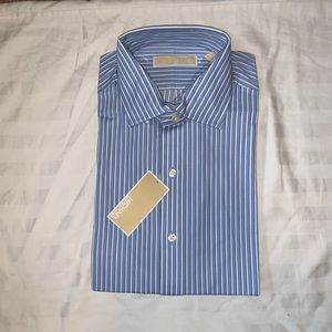 Michael Kors Men’s Striped Dress Shirt